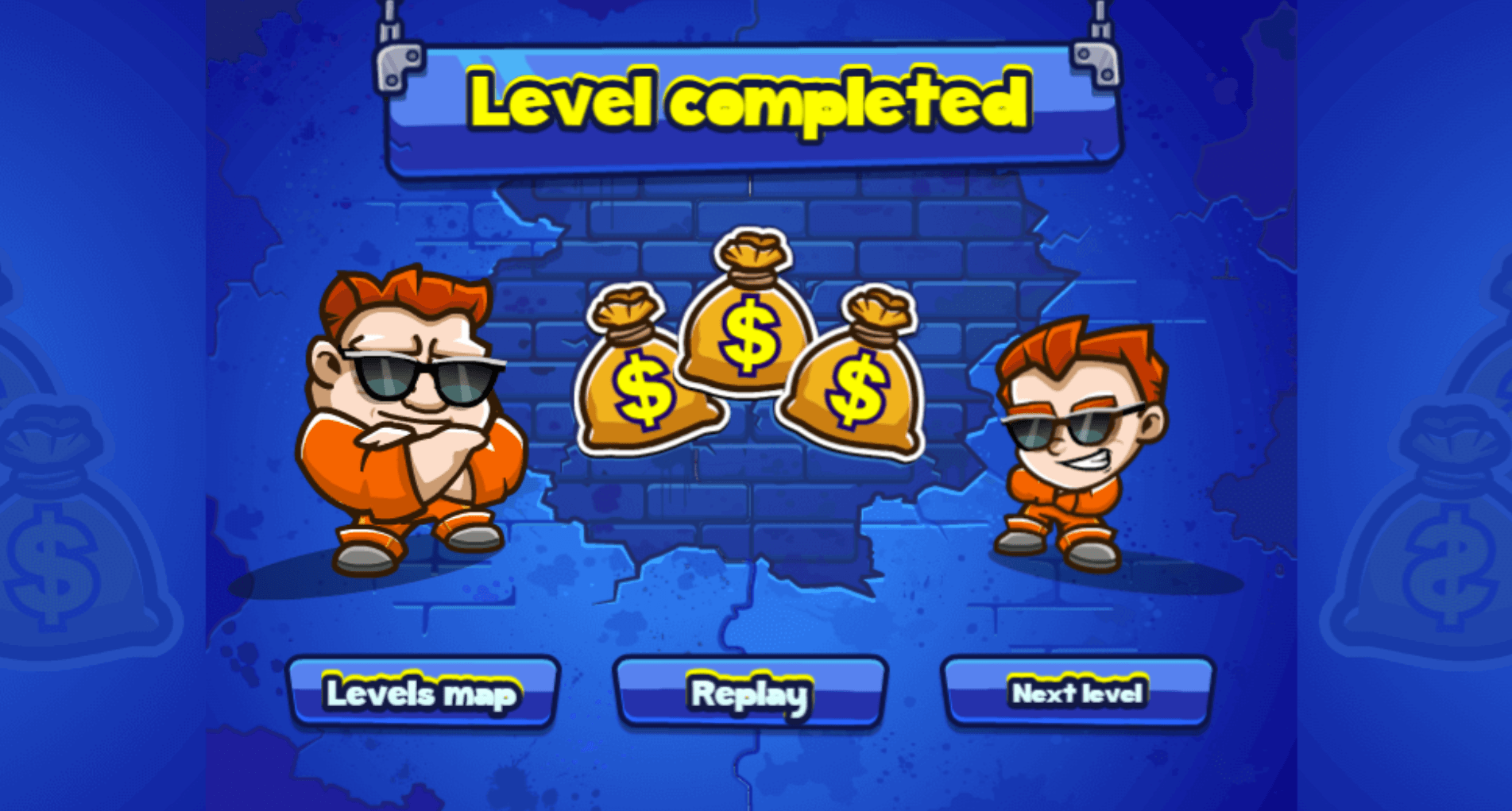 Money Movers power-up scene